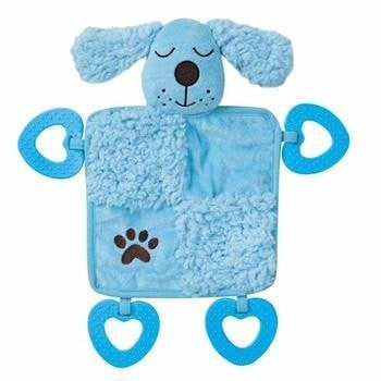 Grriggles Baby Bark Puppy Blanket - Baby Blue